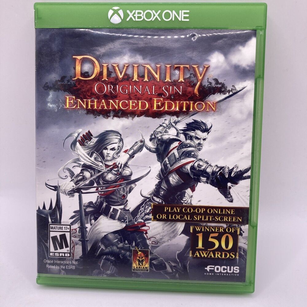 Divinity Original Sin Enhanced Edition Microsoft Xbox One 2015 Complete CIB